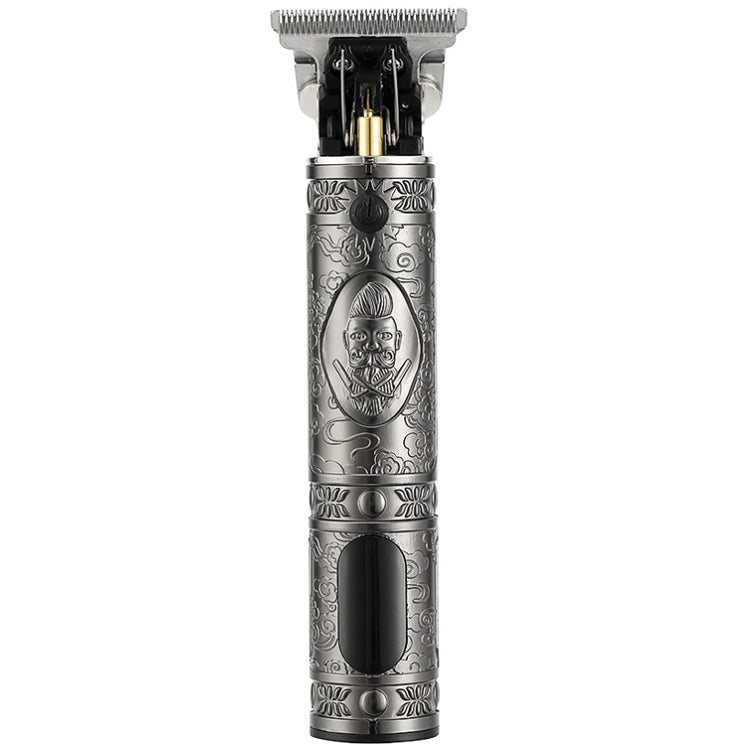 VGR V-228 5W USB Retro Engraving Hair Clipper with LED Digital Display, V-228 (Bronze), V-228 (Silver)