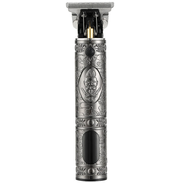 VGR V-228 5W USB Retro Engraving Hair Clipper with LED Digital Display, V-228 (Bronze), V-228 (Silver)