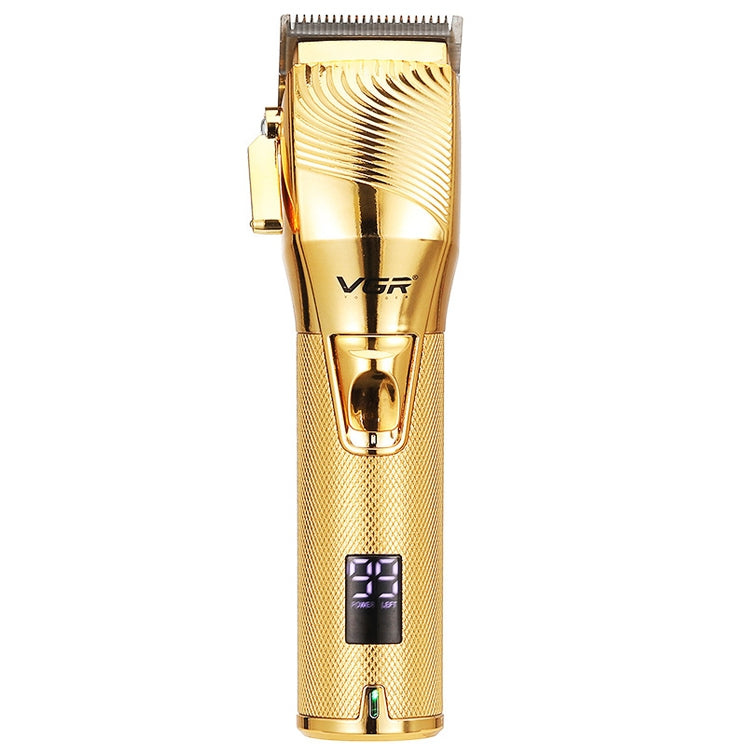 VGR V-280  10W USB Metal Electric Hair Clipper with LED Digital Display, V-280 (Gold)