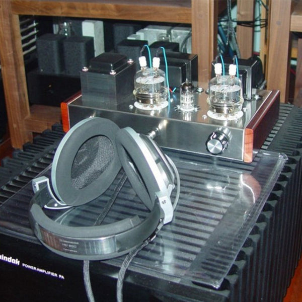 IWISTAO HIFI Tube Earphone Amp 1W output 32 to 600 ohm & Class A Tube Amplifier  2X8W 6N2 Drive FU19 Built 6.5mm Jack