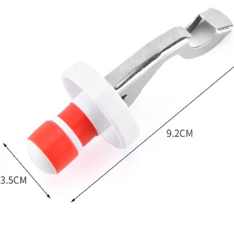 5 PCS Kitchen Gadgets Stainless Steel Silicone Wine Stopper Beer Opener, Wine Stopper Opener