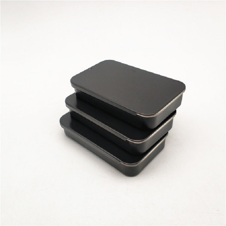 2 PCS Slide Sliding Iron Box Guitar Picks Music Equipment Accessories Storage Box, 2 PCS Guitar Picks