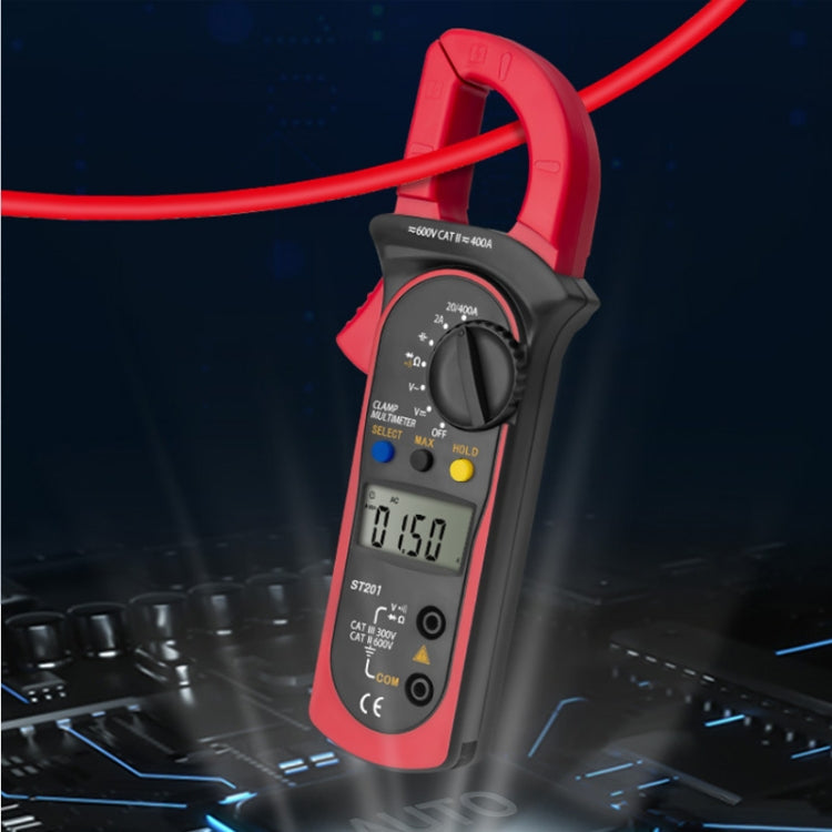 ANENG ST201 AC And DC Digital Clamp Multimeter Voltage And Current Measuring Instrument Tester