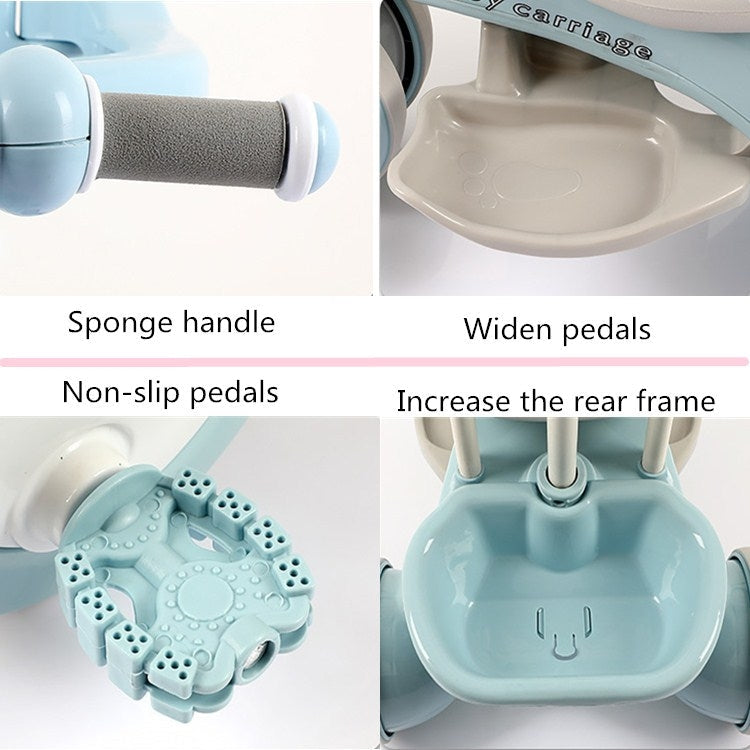 Childrens Tricycle Bicycle Outdoor Stroller