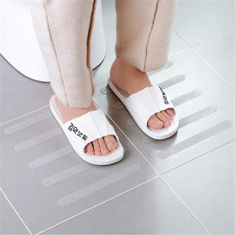 5 in 1 Stairs And Steps Non-slip Tape Bathroom Shower Room Anti-slip strip Bathtub Transparent Anti-slip Stickers, Transparent Anti-slip Stickers