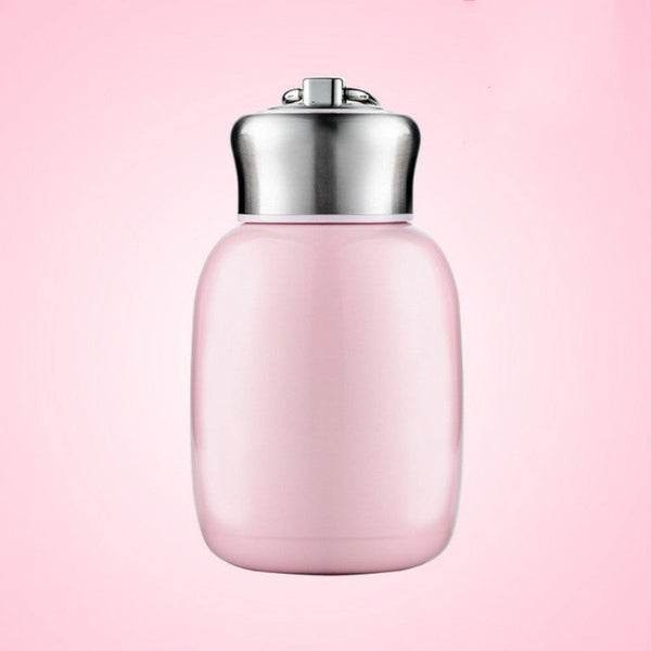 Mini Cute Coffee Vacuum Flasks Thermos Stainless Steel Cup Travel Drink Water Bottle Thermoses Mugs