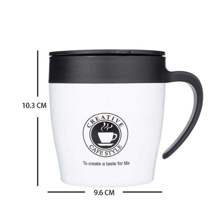 Handle Coffee Mug Stainless Steel Thermos Cups Vacuum Flask Water Bottle Bussiness Portable Thermo Cup