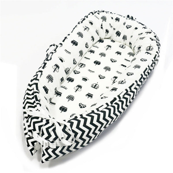 80*50cm Baby Bed Newborn Nursing Bionic Bed Crib Cot Baby Sleeping Artifact Bed Travel Bed Bumper