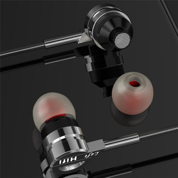Earphone Headphones D05 Metal Stereo Headset with Mic Earphones Noise Cancelling auriculares Earbud for phone Xiaomi Music