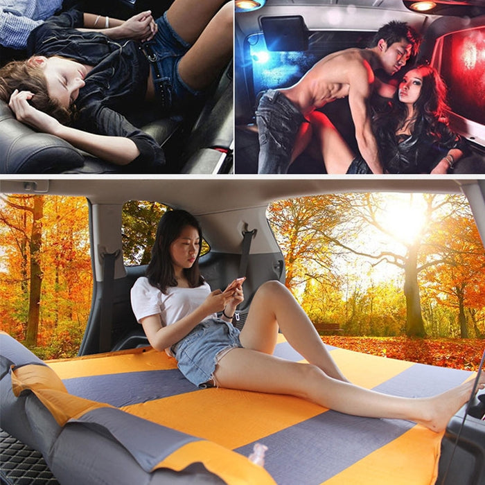 5cm Thick Inflatable Automatic SUV Car Inflatable Bed Travel Car Outdoor Air Mattress Bed Car Auto Sources Bed Travel Bed