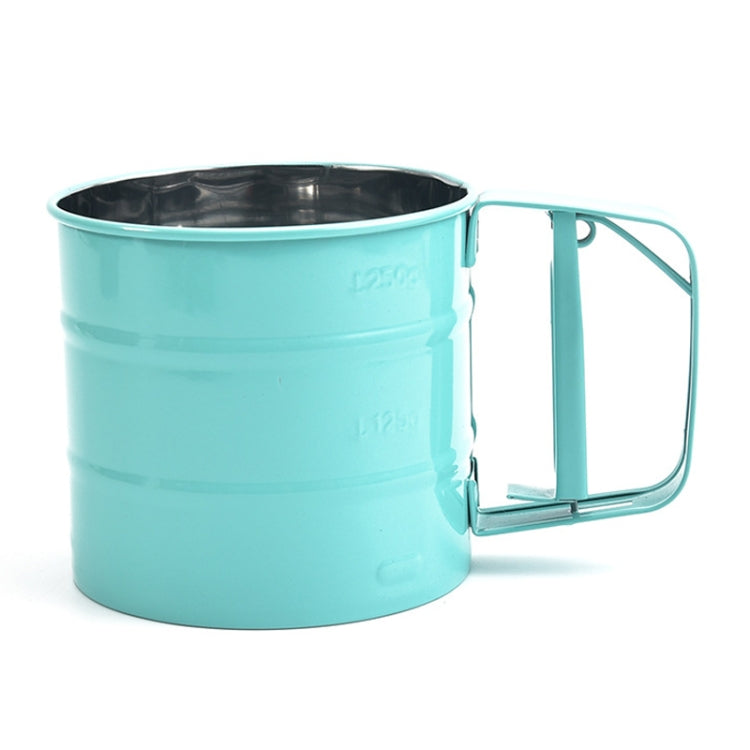 Stainless Steel  Flour Sieve Baking Tool Hand-Pressed Flour Sieve