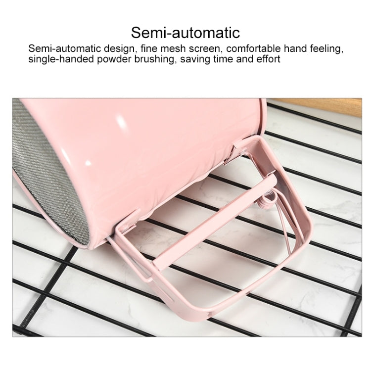 Stainless Steel  Flour Sieve Baking Tool Hand-Pressed Flour Sieve