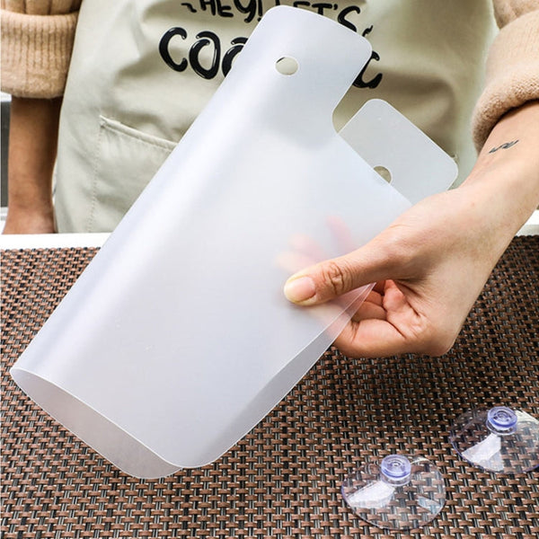 20 PCS Suction Cup Splash-proof Baffle Pool Partition Board Oil Baffle Plate, Splash-proof Baffle