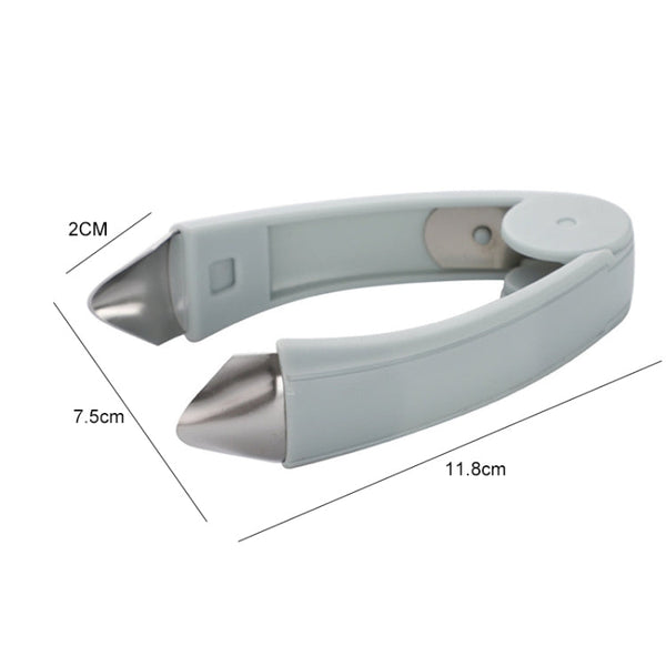 Pineapple Remover Clip Gadget Kitchen Tool Strawberry Shelling Machine, Pineapple Remover Clip(Blue), Pineapple Remover Clip(Orange), Pineapple Remover Clip(Gray)