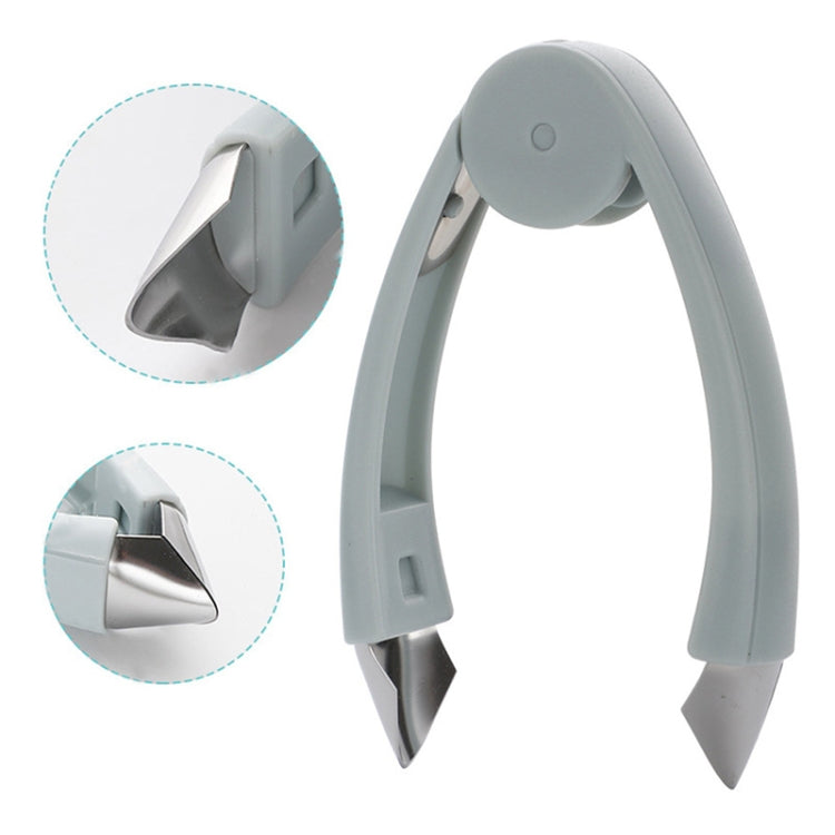 Pineapple Remover Clip Gadget Kitchen Tool Strawberry Shelling Machine, Pineapple Remover Clip(Blue), Pineapple Remover Clip(Orange), Pineapple Remover Clip(Gray)