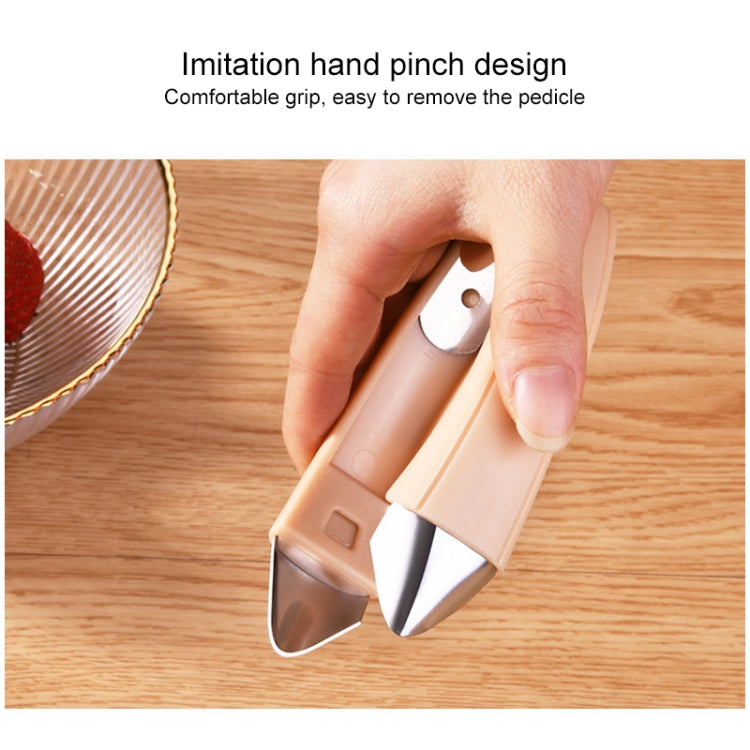 Pineapple Remover Clip Gadget Kitchen Tool Strawberry Shelling Machine, Pineapple Remover Clip(Blue), Pineapple Remover Clip(Orange), Pineapple Remover Clip(Gray)