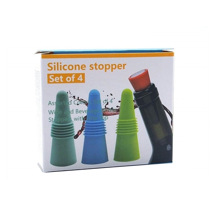 Food Grade Silicone Wine Stopper Creative Preservation Bottle Stopper, Preservation Bottle Stopper(Purple), Preservation Bottle Stopper(Red), Preservation Bottle Stopper(Blue), Preservation Bottle Stopper(Green)