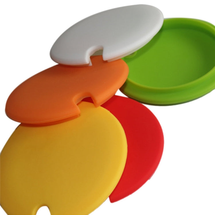 5 PCS Creative Cup Lids Food-grade Silicone Cup Cover Heat-resistant Safe Healthy Silicone Lid with Gap