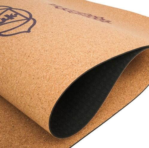 183X68cm Natural Cork TPE Yoga Mat Fitness Mats Pilates Non-slip Yoga Mats