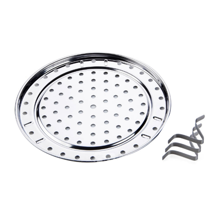 Multifunctional Waterproof Shelf Steaming Tray Stainless Steel Steaming Grid Cage Steaming Sheet Steaming Rack, 20cm, 22cm, 24cm, 26cm
