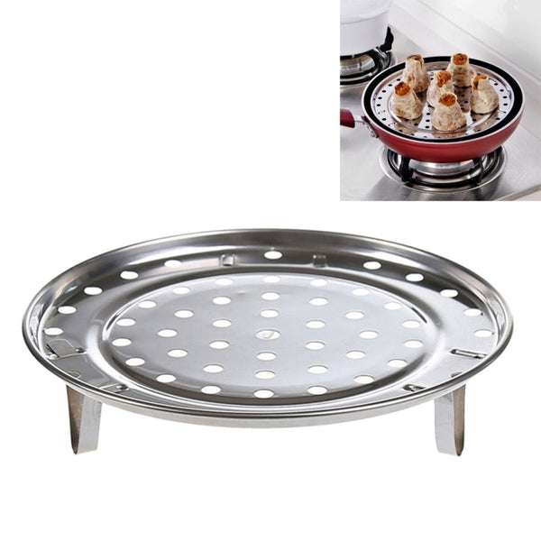 Multifunctional Waterproof Shelf Steaming Tray Stainless Steel Steaming Grid Cage Steaming Sheet Steaming Rack, 20cm, 22cm, 24cm, 26cm