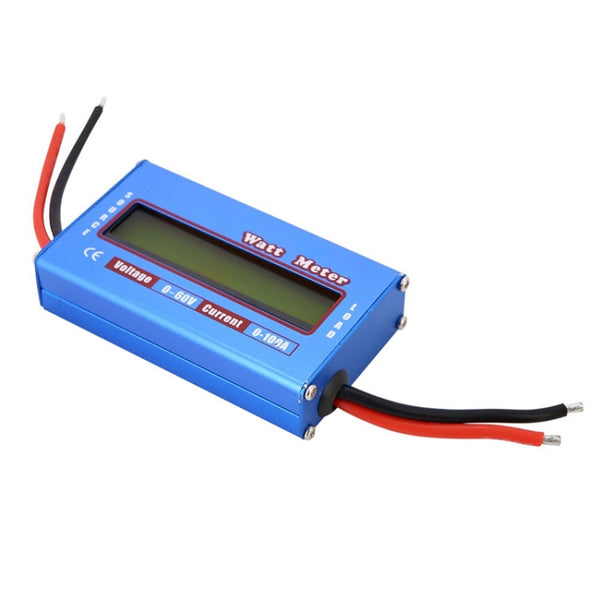 Airplane Model 0-100A 0-60V Continuous Current 50A High Precision Wattmeter