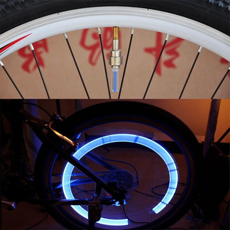 10 PCS LED Bicycle Lights Wheel Tire Valve Caps Bike Accessories Cycling Lantern Spokes Lamp