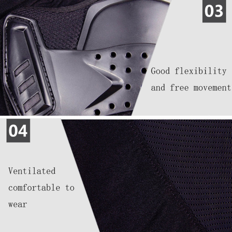HEROBIKER MP1001B Motorcycleoff-road Armor Pants Cycling Short Style Drop-proof Protective Pants, S, M, L, XL, XXL