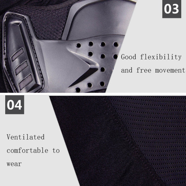HEROBIKER MP1001B Motorcycleoff-road Armor Pants Cycling Short Style Drop-proof Protective Pants, S, M, L, XL, XXL