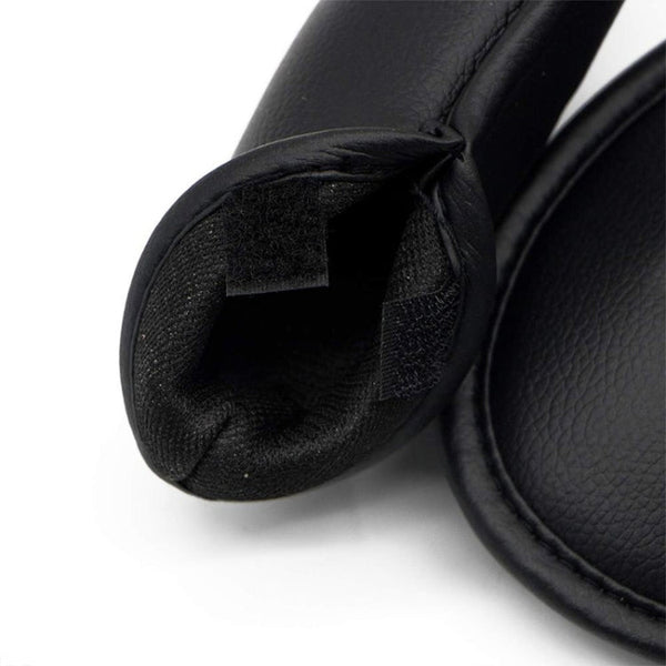 12 in 1 PU Leather Golf Club Cap Set, Black Litchi Texture