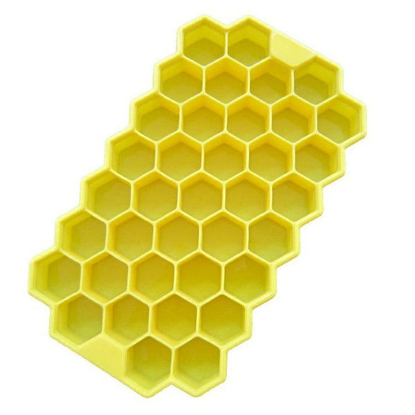 37 Grids Ice Cubes Honeycomb Ice Cream Maker Form DIY Mould Popsicle Molds Yogurt Ice Box Fridge Treats Freezer