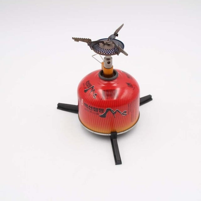 Outdoor Stove Flat Gas Tank Long Gas Tank Base Three-legged Bracket Collapsible Gas Cylinder Bracket, Gas Cylinder Bracket