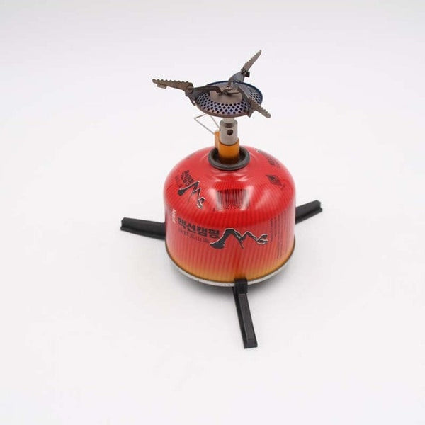 Outdoor Stove Flat Gas Tank Long Gas Tank Base Three-legged Bracket Collapsible Gas Cylinder Bracket, Gas Cylinder Bracket