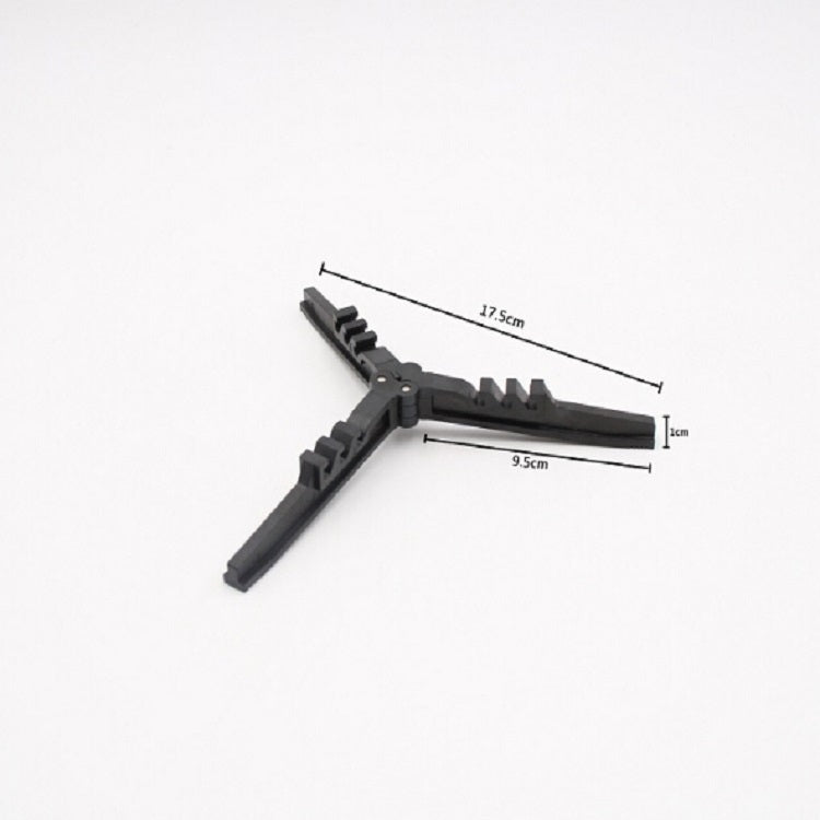 Outdoor Stove Flat Gas Tank Long Gas Tank Base Three-legged Bracket Collapsible Gas Cylinder Bracket, Gas Cylinder Bracket