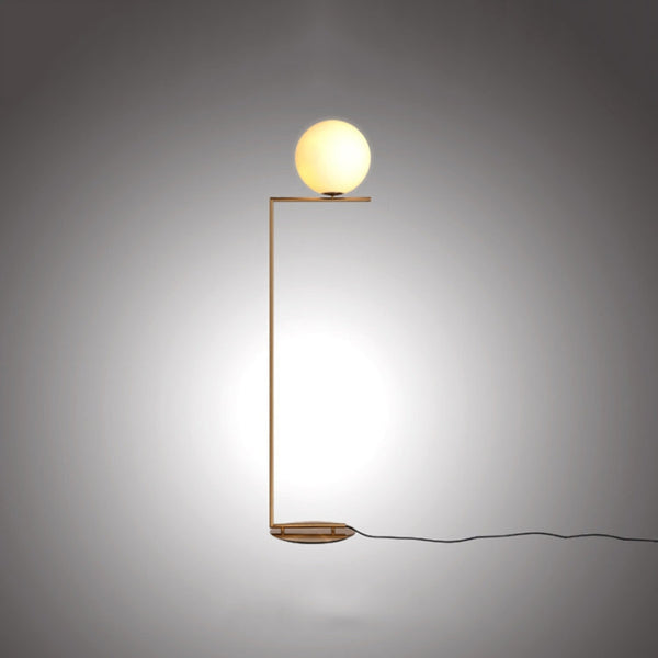 Electroplated Glass Ball Floor Lamp Indoor Home Decoration Light