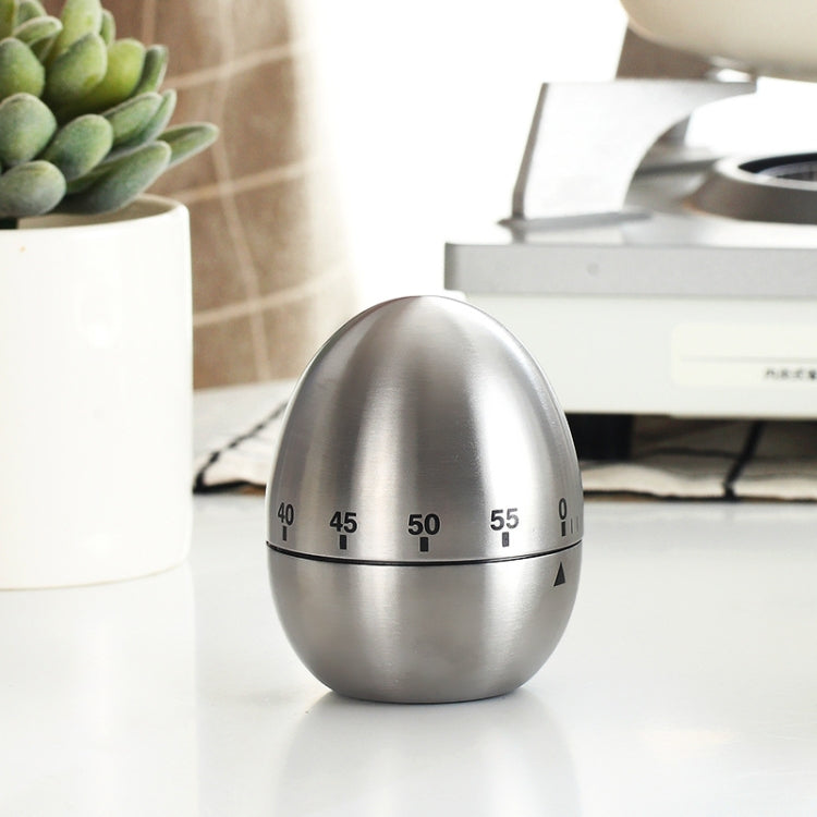 Mechanical Egg Kitchen Cooking Timer Alarm 60 Minutes Stainless Steel  Kitchen Tools, Mechanical Egg Timer