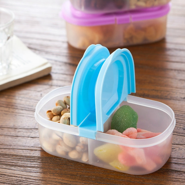 Lunch Box Food Container Plastic Portable Camping Picnic Folding Fruit Container Fridge Microwave Storage Box