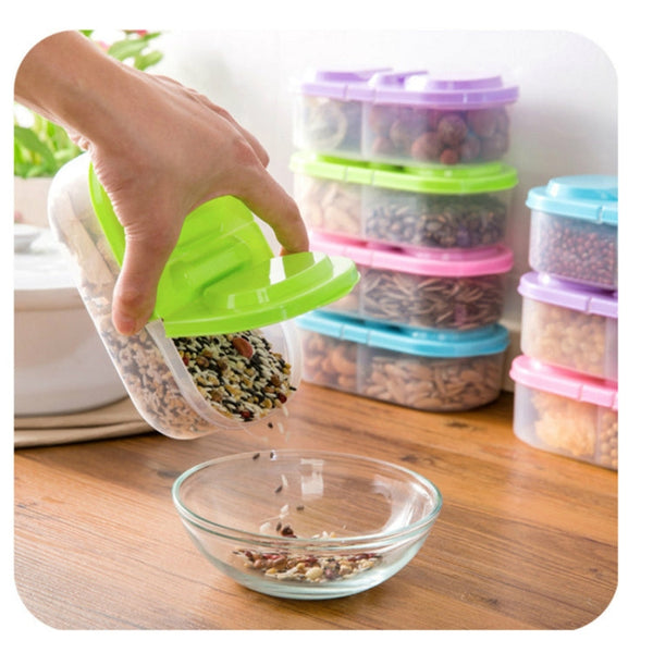 Lunch Box Food Container Plastic Portable Camping Picnic Folding Fruit Container Fridge Microwave Storage Box