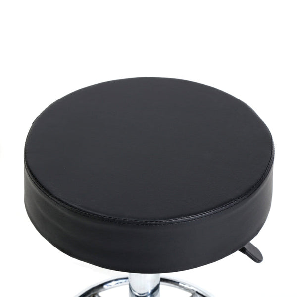 Adjustable Beauty Barber Shop Bar Lift Pulley Stool Movable Stool Chair