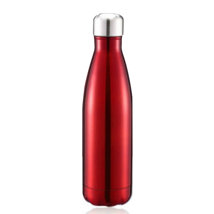 Thermal Cup Vacuum Flask Heat Water Bottle Portable Stainless Steel Sports Kettle, 500ml