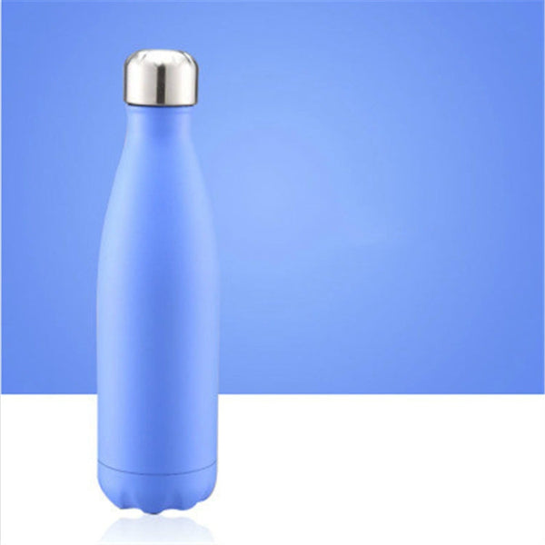Thermal Cup Vacuum Flask Heat Water Bottle Portable Stainless Steel Sports Kettle, 500ml