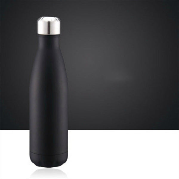 Thermal Cup Vacuum Flask Heat Water Bottle Portable Stainless Steel Sports Kettle, 500ml