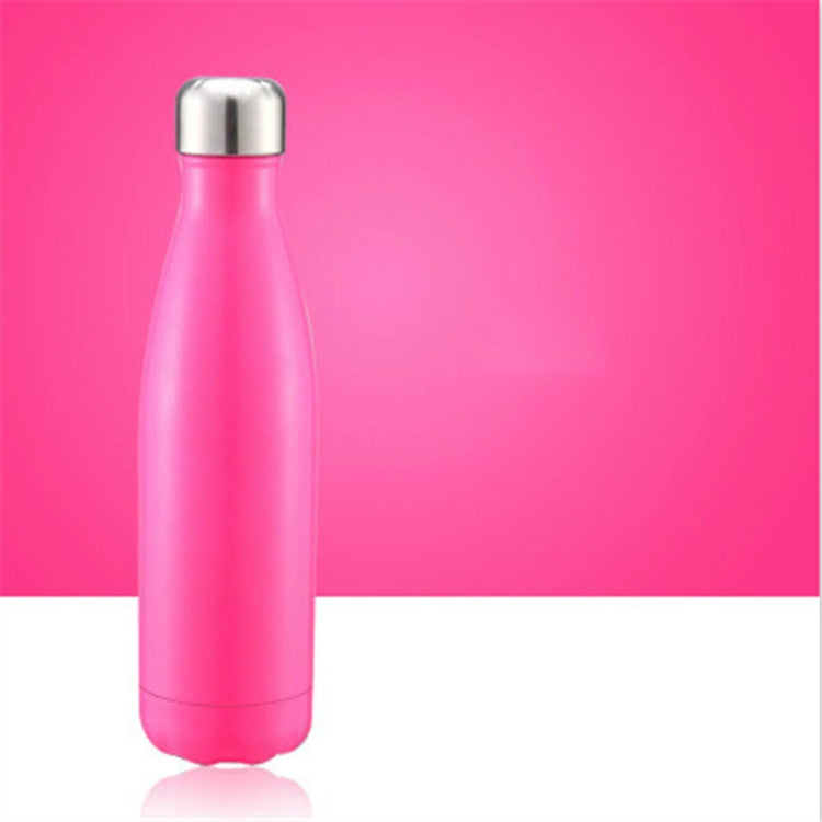 Thermal Cup Vacuum Flask Heat Water Bottle Portable Stainless Steel Sports Kettle, 500ml