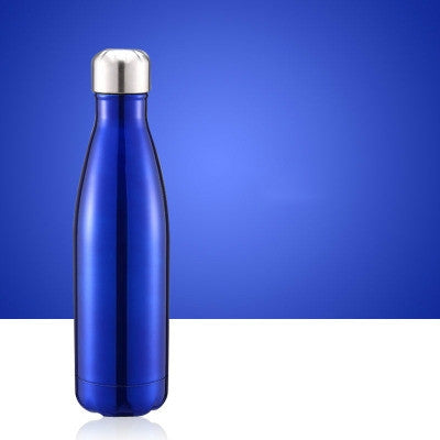 Thermal Cup Vacuum Flask Heat Water Bottle Portable Stainless Steel Sports Kettle, 500ml