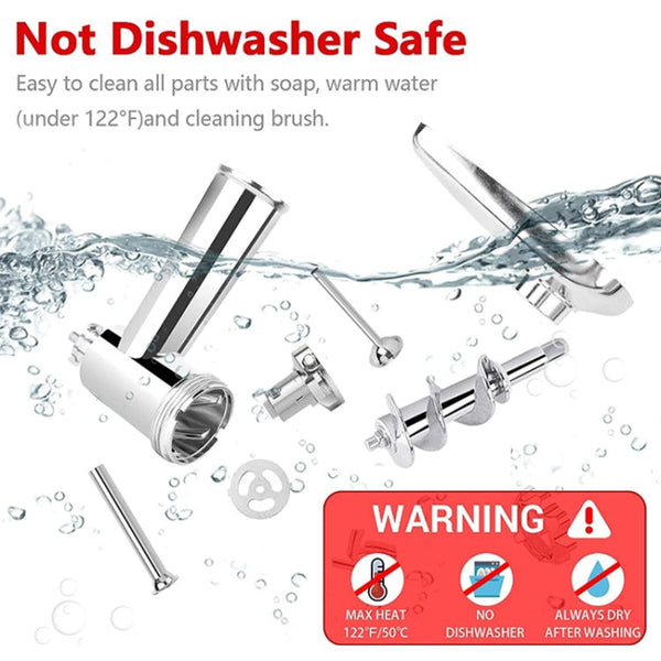 For KitchenAid Home Meat Grinders Making Accessories Tool Set