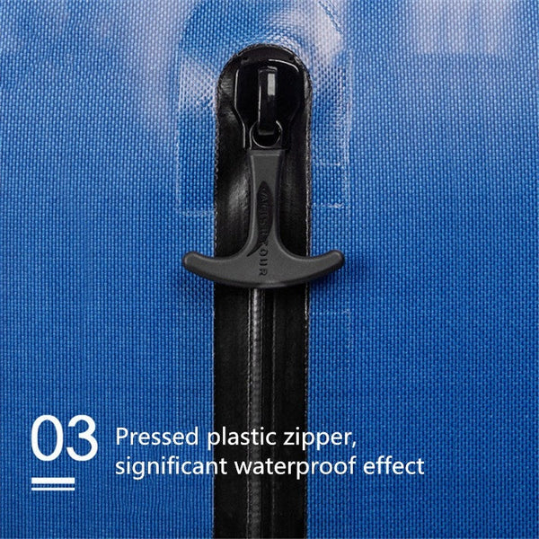 60L Outdoor Swimming Diving  Surfing Full Waterproof Backpack Large Capacity Mountaineering Equipment Bag