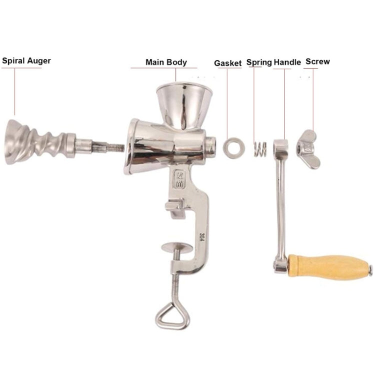 Household Stainless Steel Manual Grinder Home Coffee Tools Grinding Mill Machine for Soy Peanut, Grinding Mill Machine