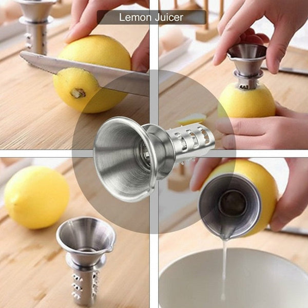 Stainless Steel Fruit Manual Squeezer Household Thick Lemon Juicer, Lemon Juicer