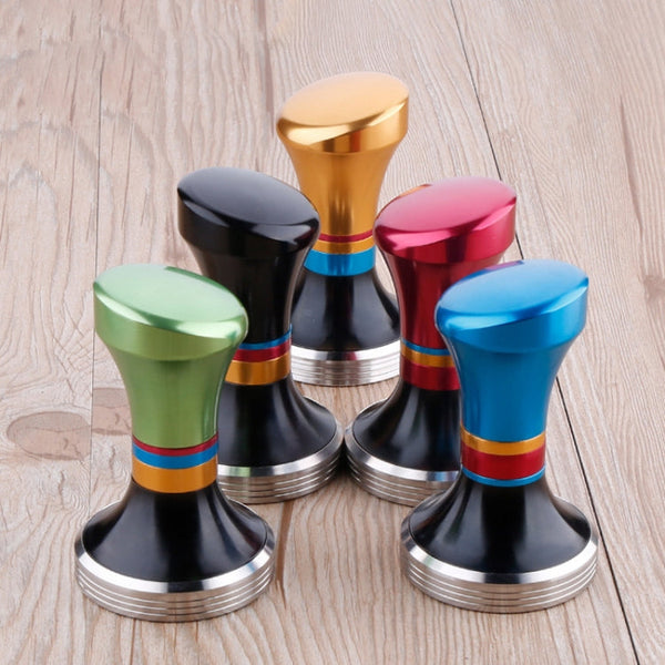 58mm CoffeeTamper Stainless Steel Coffee Powder Hammer Flat Base Powder Press