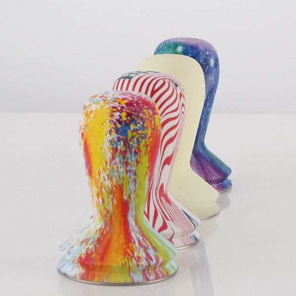 58mm Coffee Tamper Coloured Silicone Frosted Handle Coffee Hammer 304 Stainless Steel Powder Press Coffee Accessories